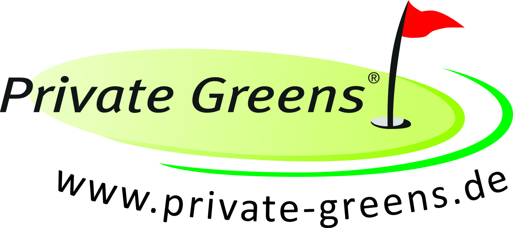 Referenz und Sponsorenlogo vom Unternehmen Private Greens