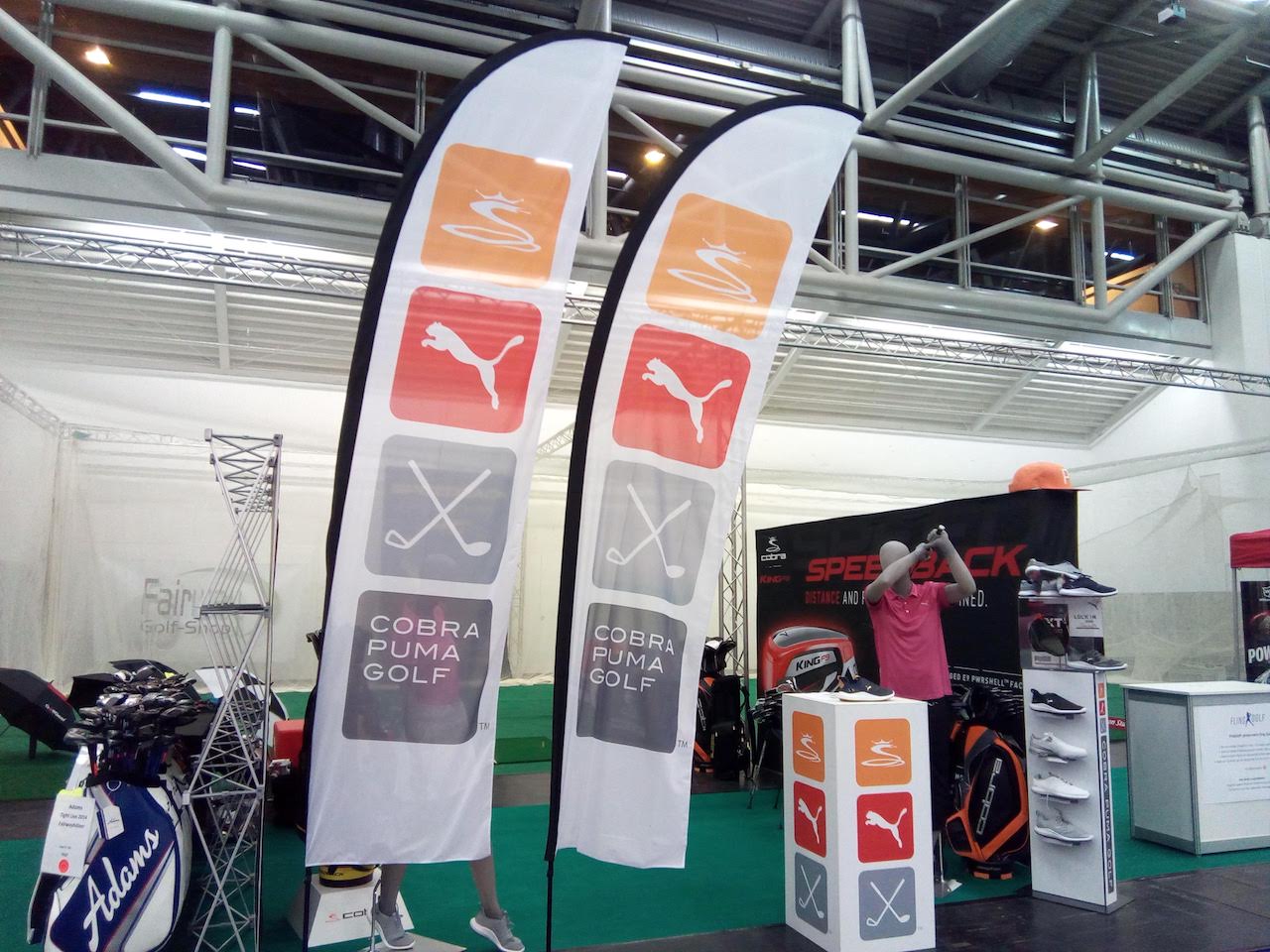 Beachflag Straight auf Messe